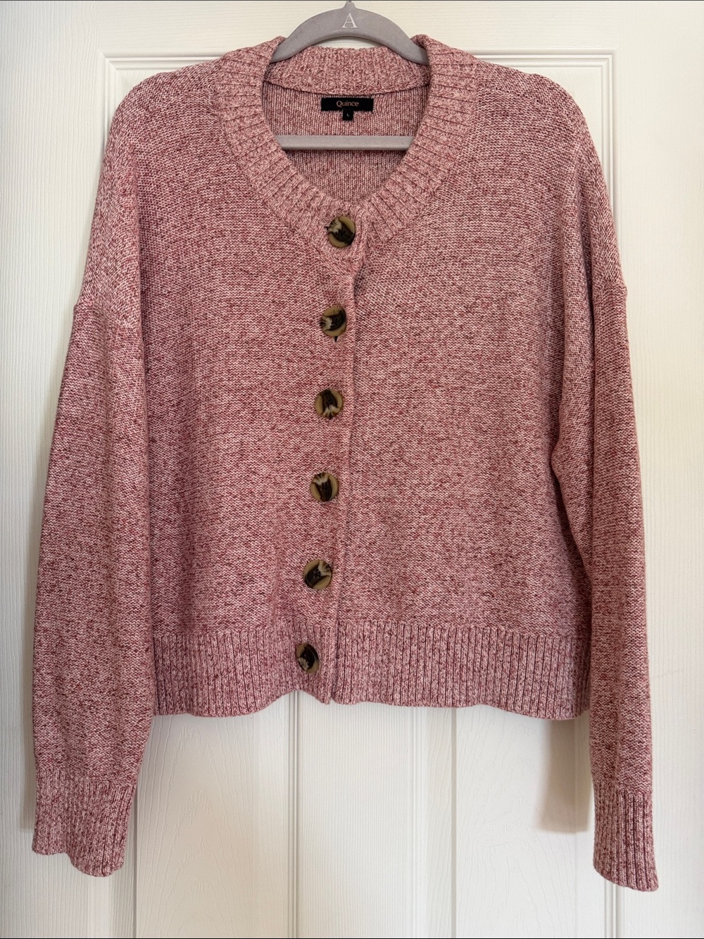 Quince Organic Cotton Chunky Cardigan